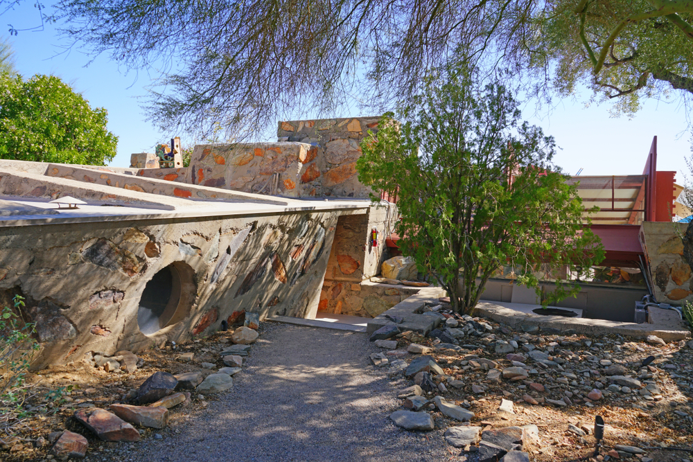 Frank Lloyd Wright's Taliesin West, Scottsdale Arizona